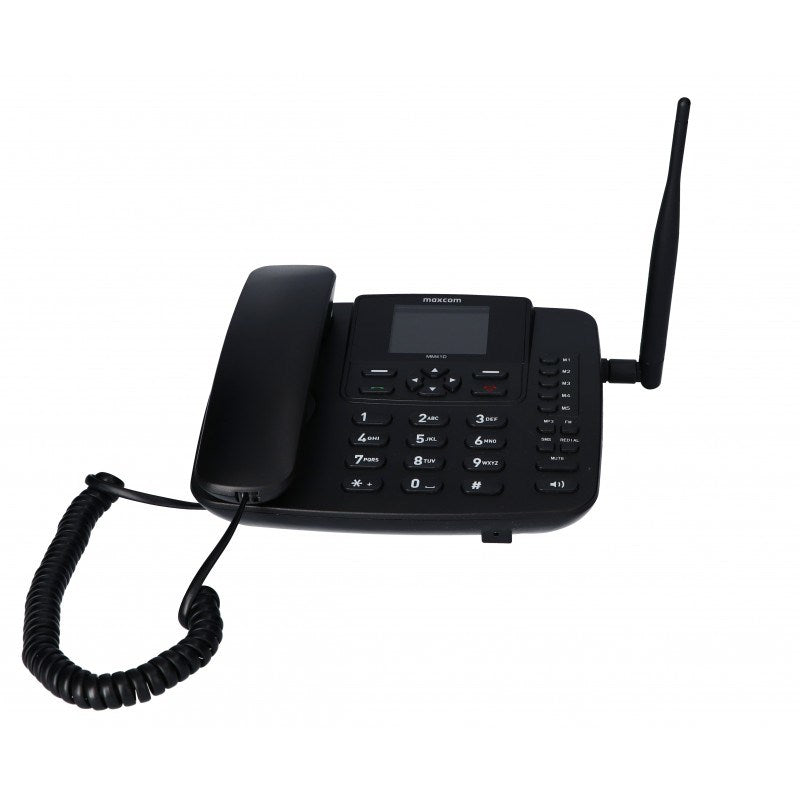 Maxcom Comfort MM41D Smart Telephone - Caller ID, Black | 1_777498