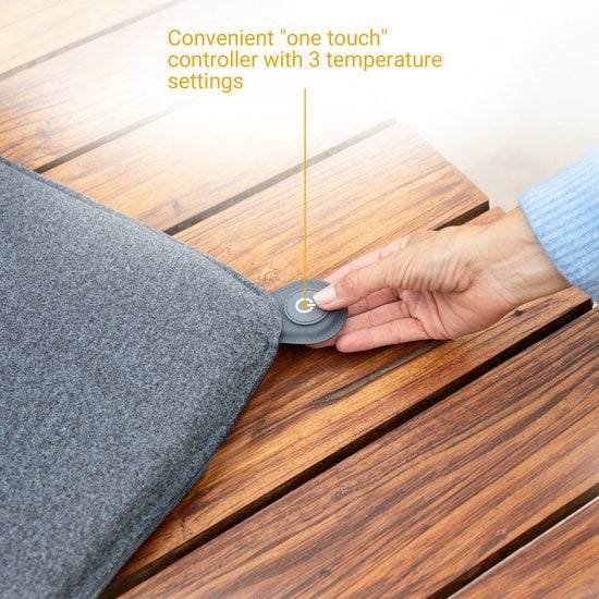 Medisana OL 600 Outdoor Heated Seat Cushion - Grey