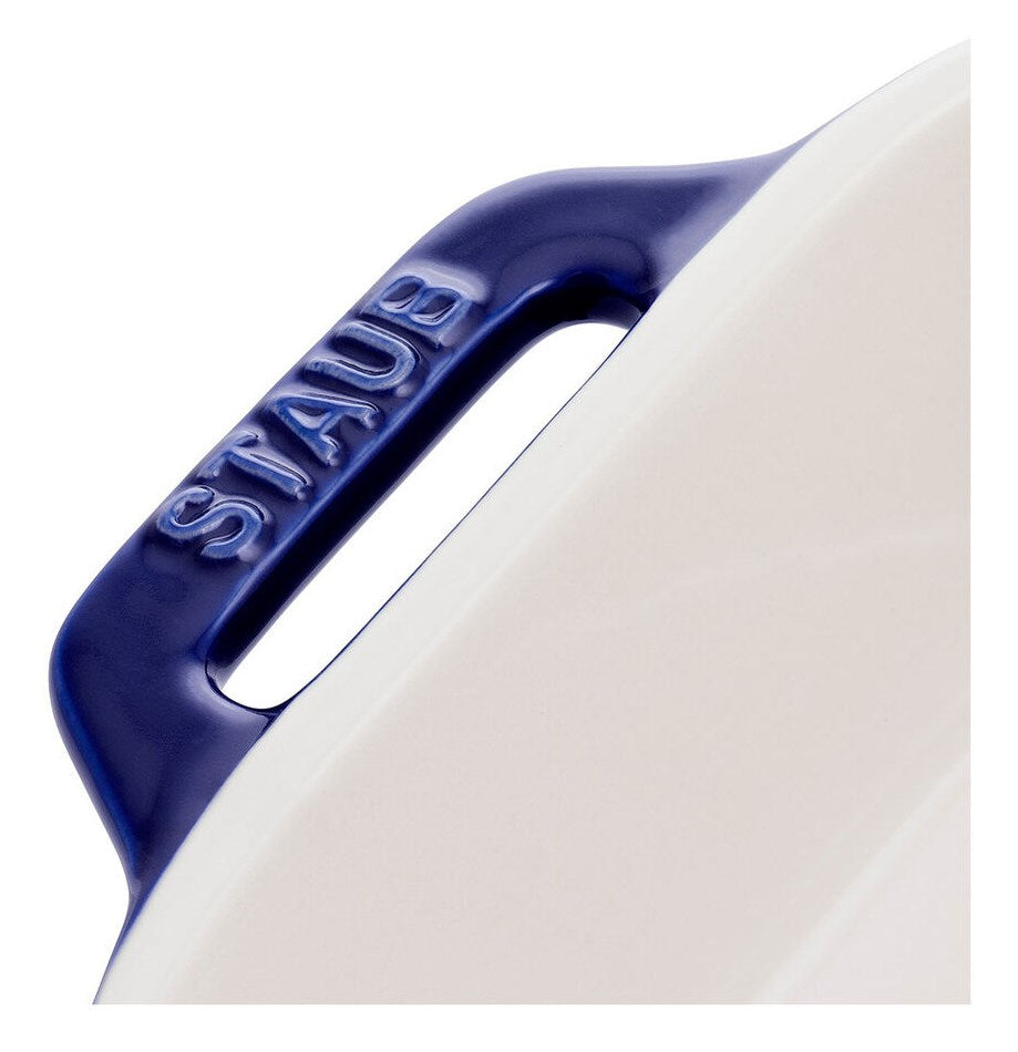Staub Ceramic Casserole Dish Dark Blue 34x24x7.6 40511-149