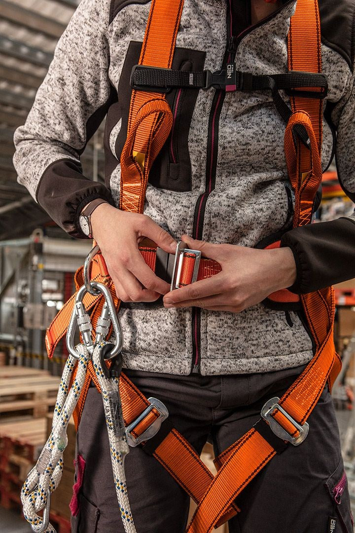 NEO TOOLS Belay Kit with Waist Belt and Shock Absorber Weight 3180 g Model TOP-97-102