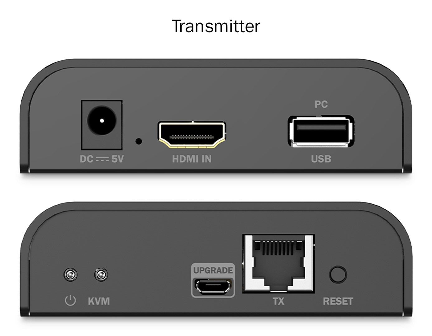 HDMI 4K/60Hz Extender with KVM USB 2.0 over IP