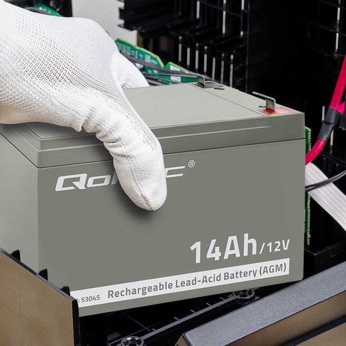 Qoltec AGM Battery 12V 14Ah | QL-53045