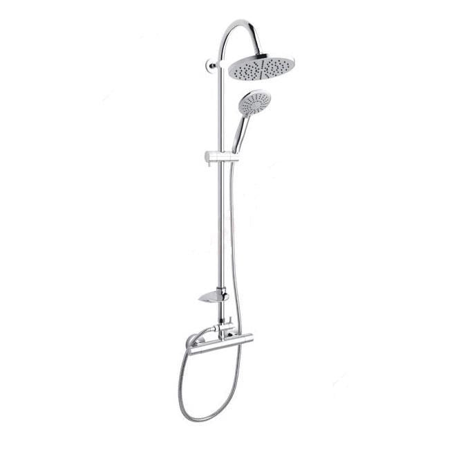 FERRO Shower Set Thermostat Mixer 33300 g 260 mm Width NP71-TRM7U