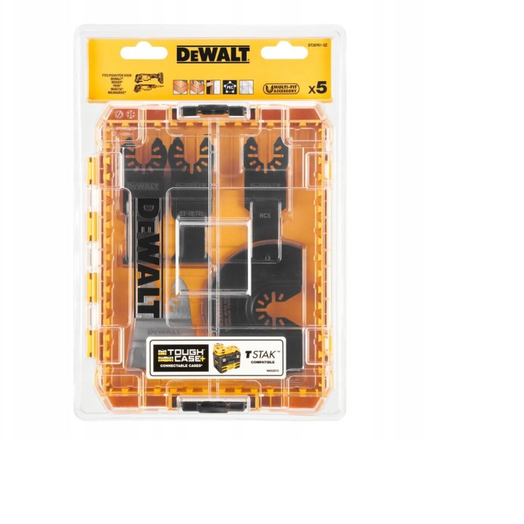 DeWalt Saw Blades Set BD-DT20761 5 Pieces 180 mm Width 260 mm Length 2000 g