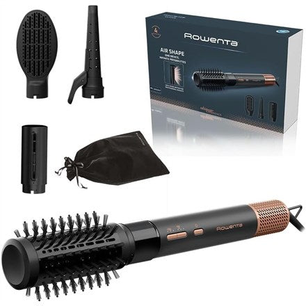 Rowenta Air Shape UB9820E0 hair styling tool Hot air brush Airflow Black  Copper