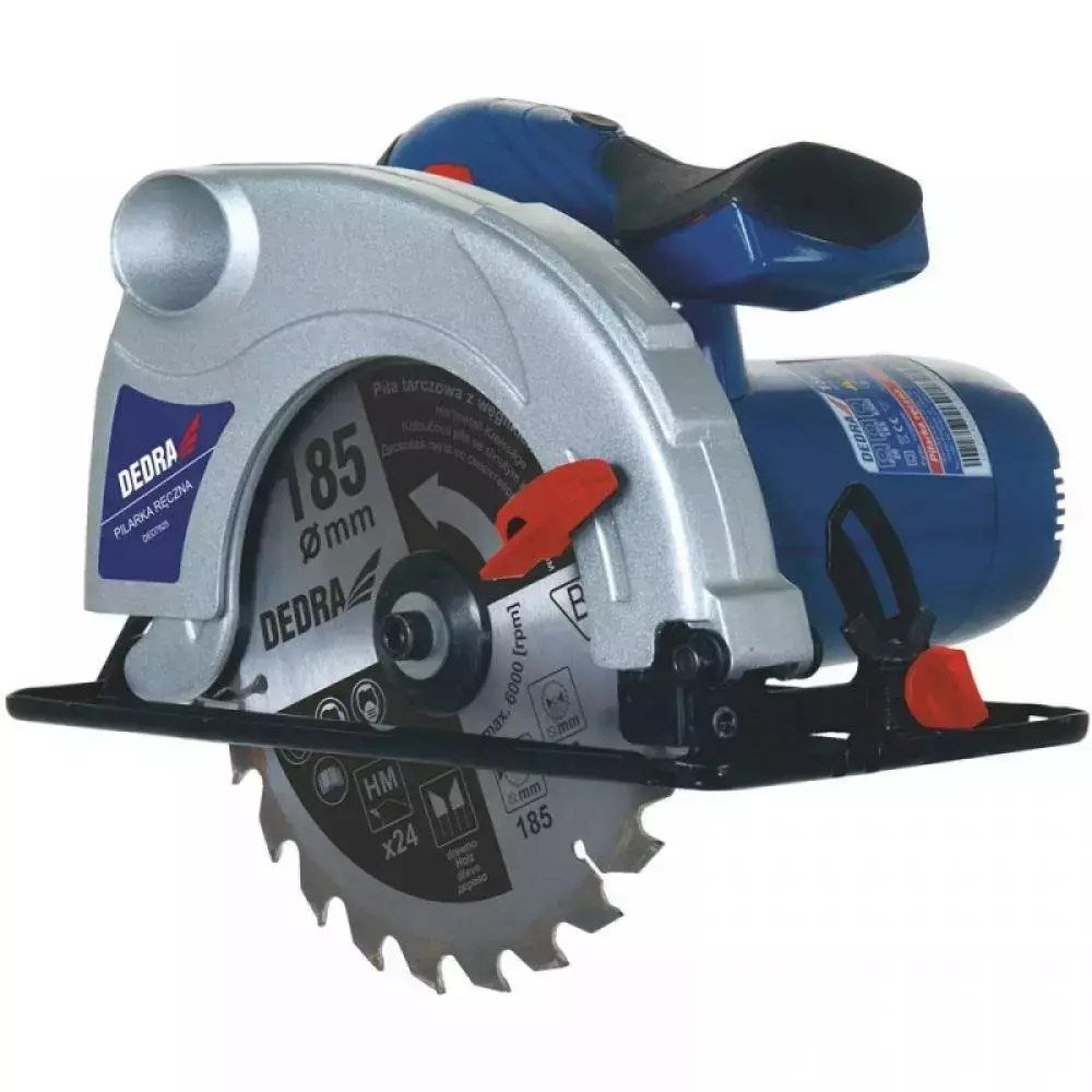 DEDRA DED7925 Portable Circular Saw 1500W 185 mm