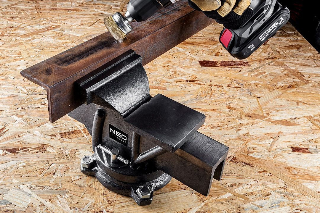 NEO TOOLS Manual Vice 190 mm Width 340 mm Height 310 mm Depth TOP-35-012