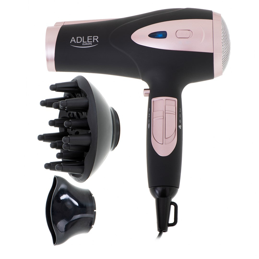 Adler AD 2248 Hair Dryer 2400W with Ionization and Cool Shot
