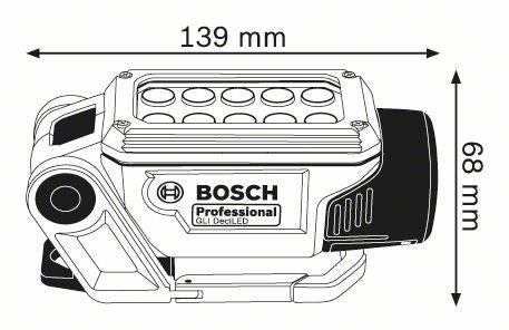 Bosch GLI DeciLED Professional LED Blue  Grey