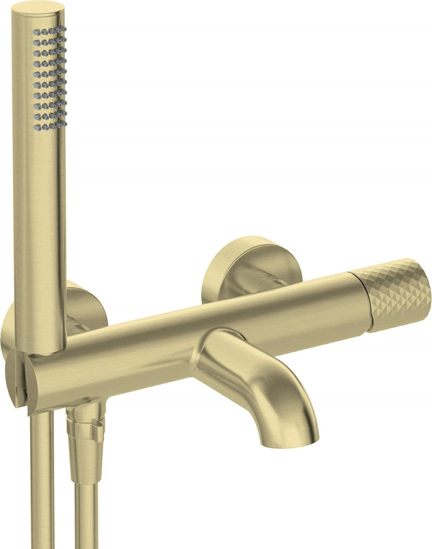 Deante Bathtub Faucet with Shower Set - Brushed Gold - BHS R11M