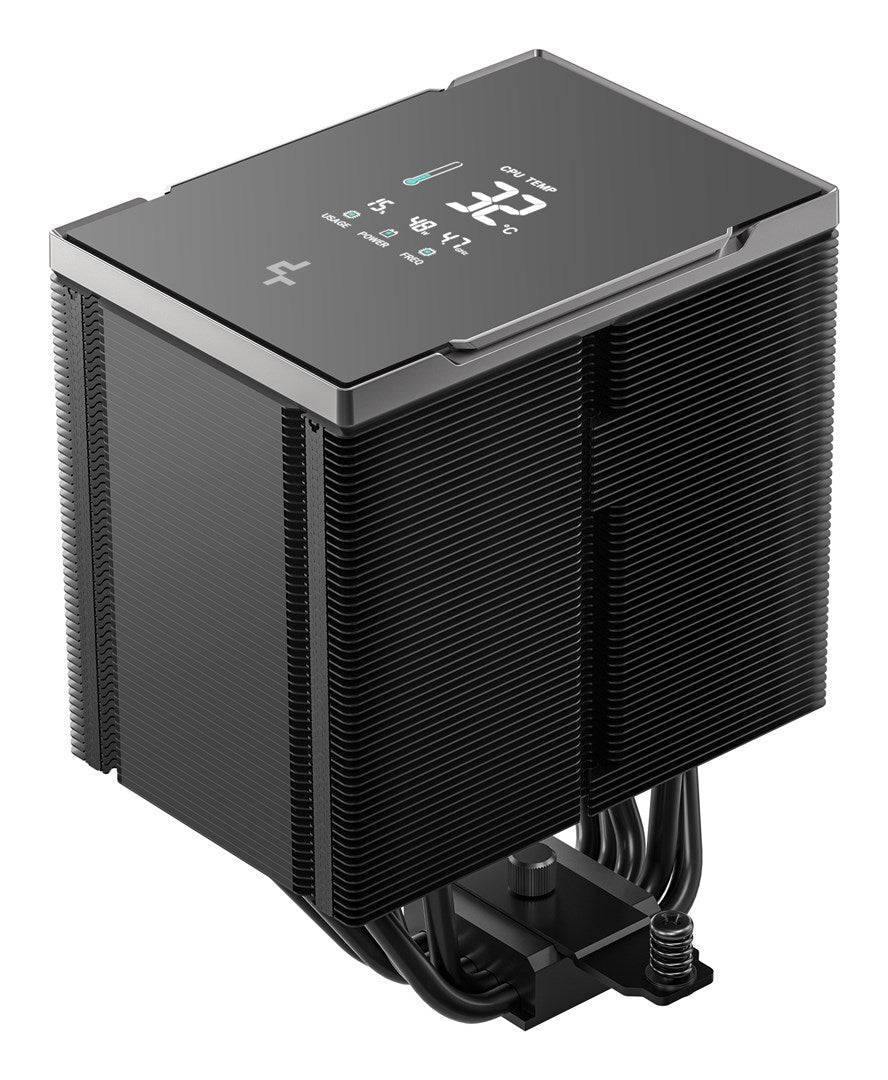 DEEPCOOL AK500 G2 Digital NYX CPU Air Cooler, Black, 12 cm