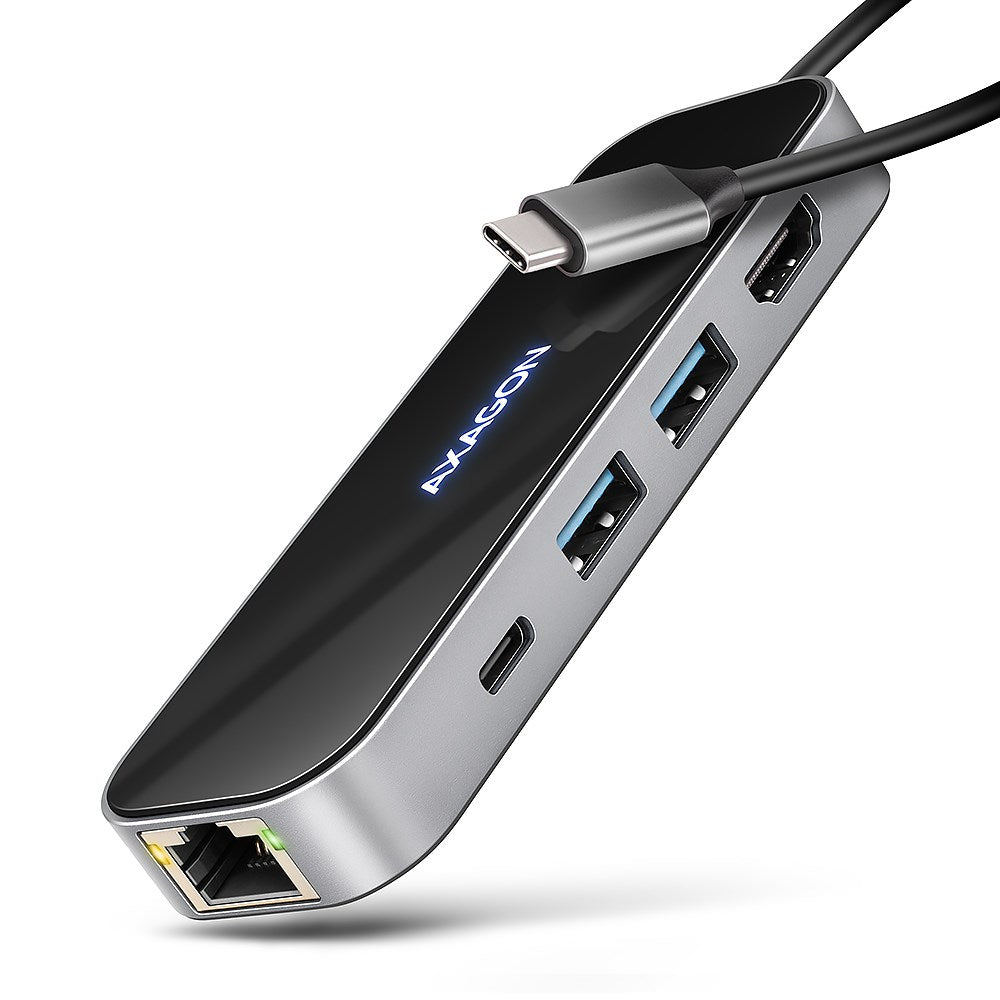 AXAGON HMC-6GLN USB Hub 2x USB-A 1x USB-C 1x HDMI