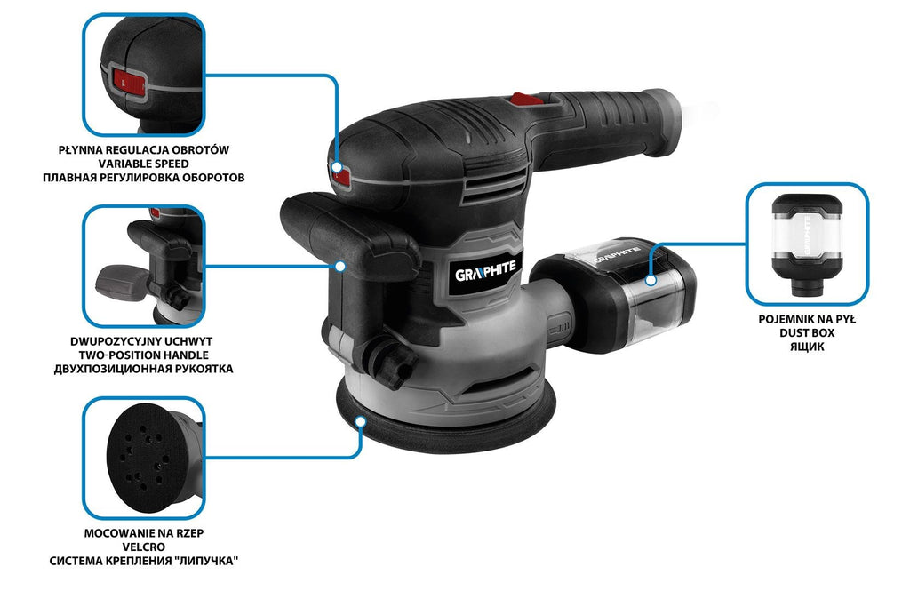 Graphite 59G349 floor polisher/sander