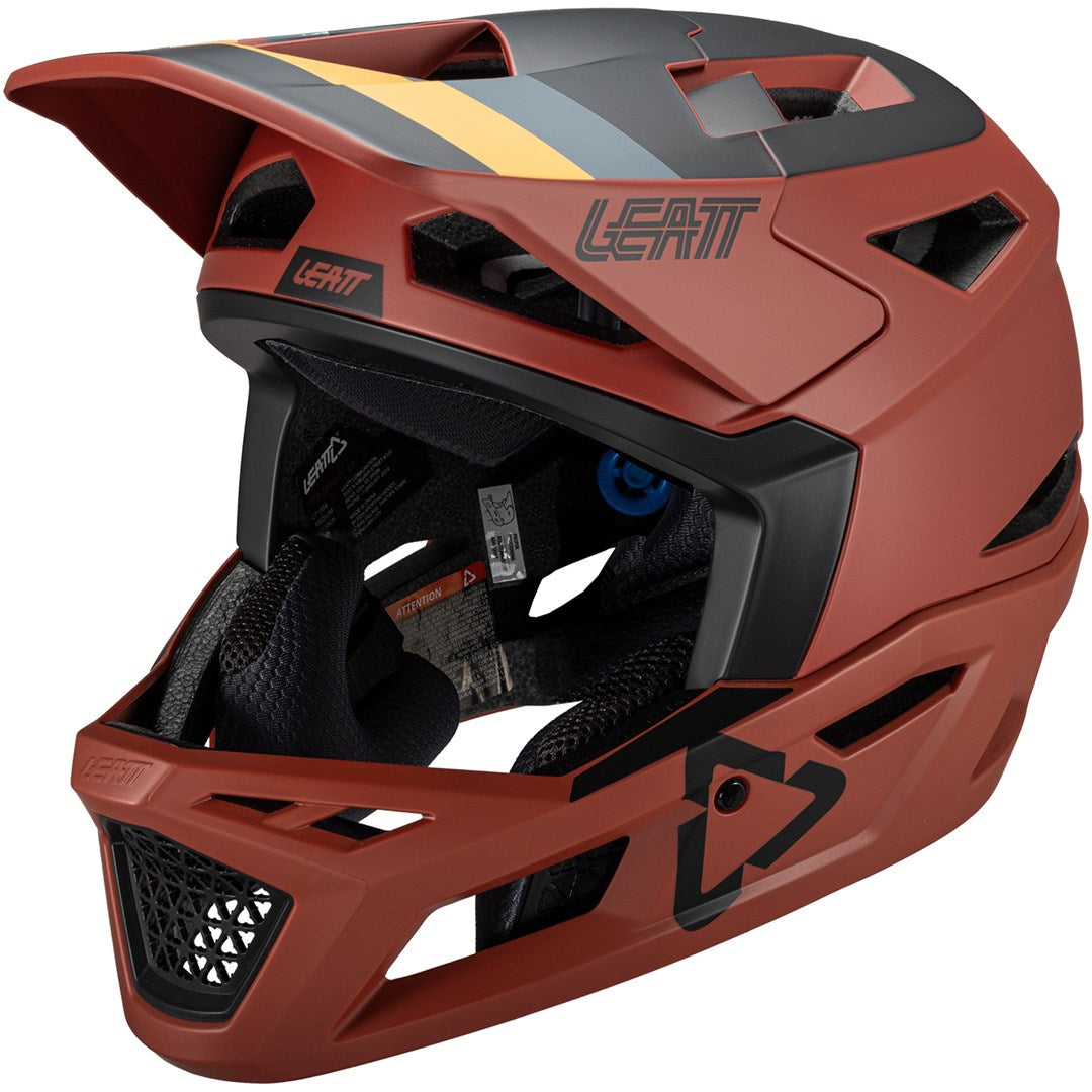 Leatt Full Face MTB Helmet Gravity 4.0 V25 M | Model: Helmet_MTB_Gravity_4.0/Lava