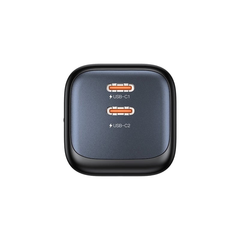 2x GAN 45W Mains Charger 2x USB-C PD QC