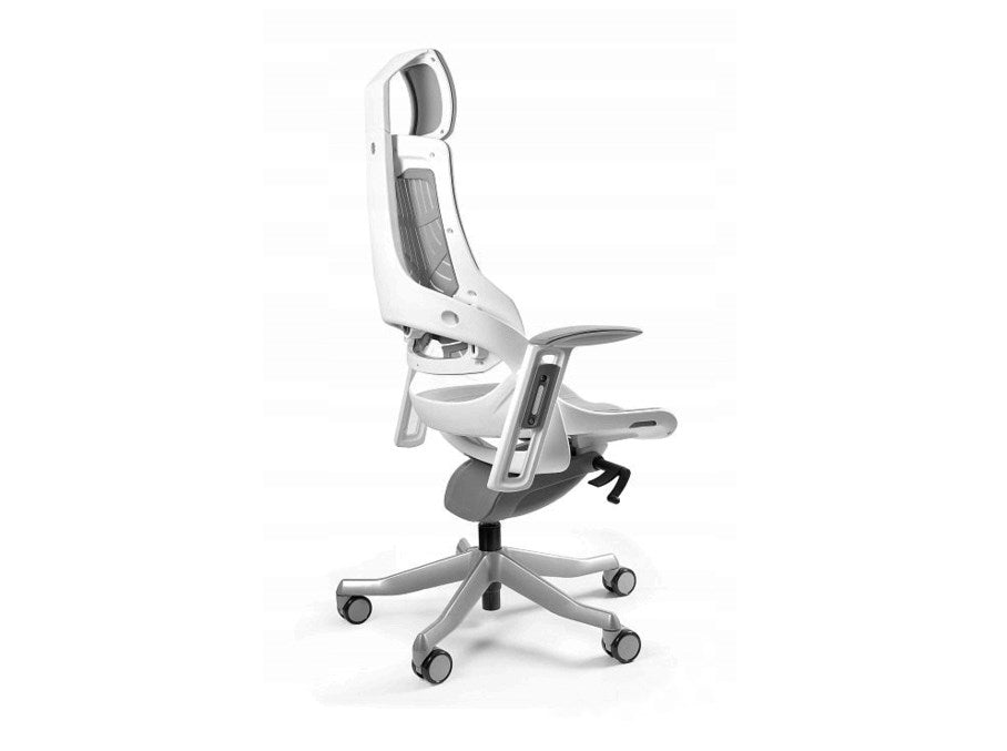 Wau TPE-8 office chair  grey/white elastomer