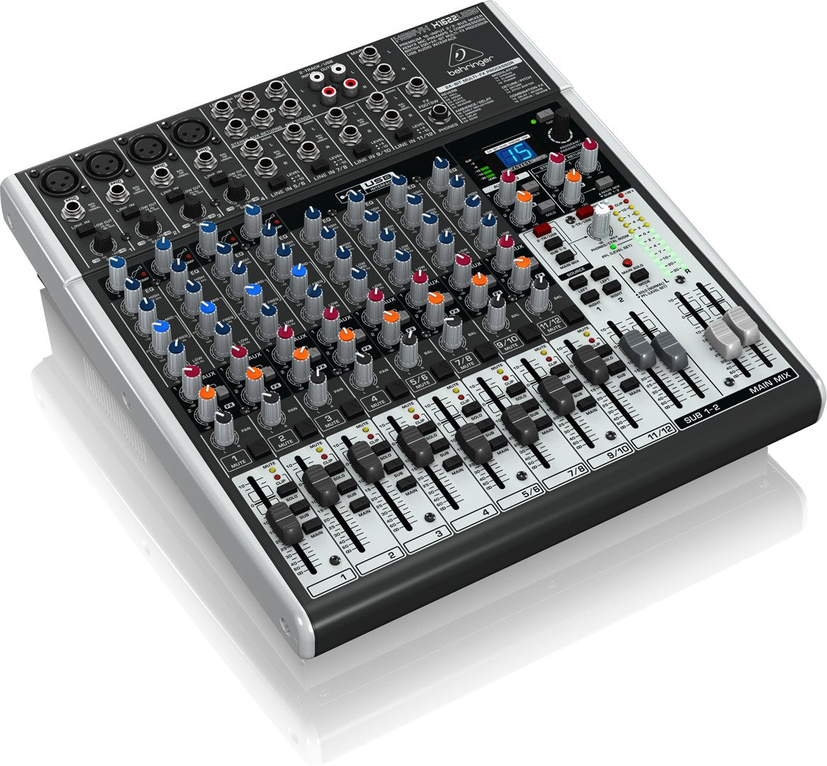 Behringer X1622USB Audio Mixer 16 Channels 10 - 200000 Hz