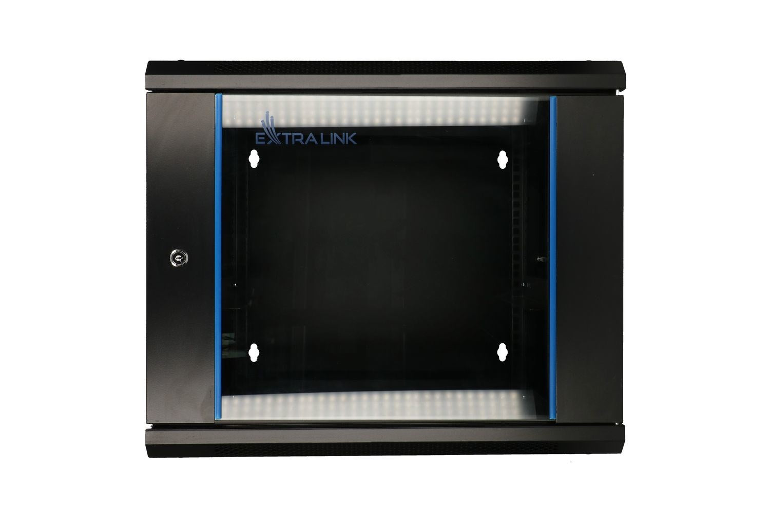 Extralink Rack Cabinet 9U 600x600 AZH Black Wall-Mounted