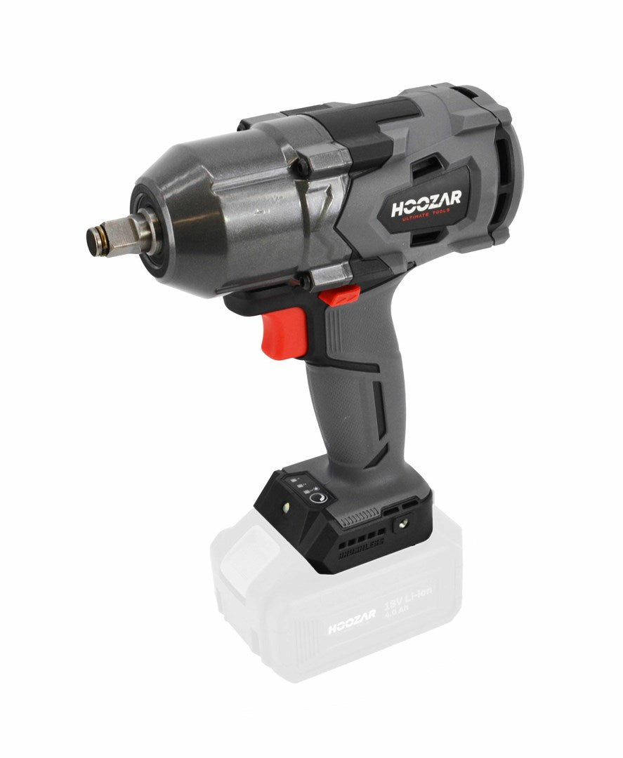 HOOZAR Impact Wrench 18V 600Nm Body IW20BL-0