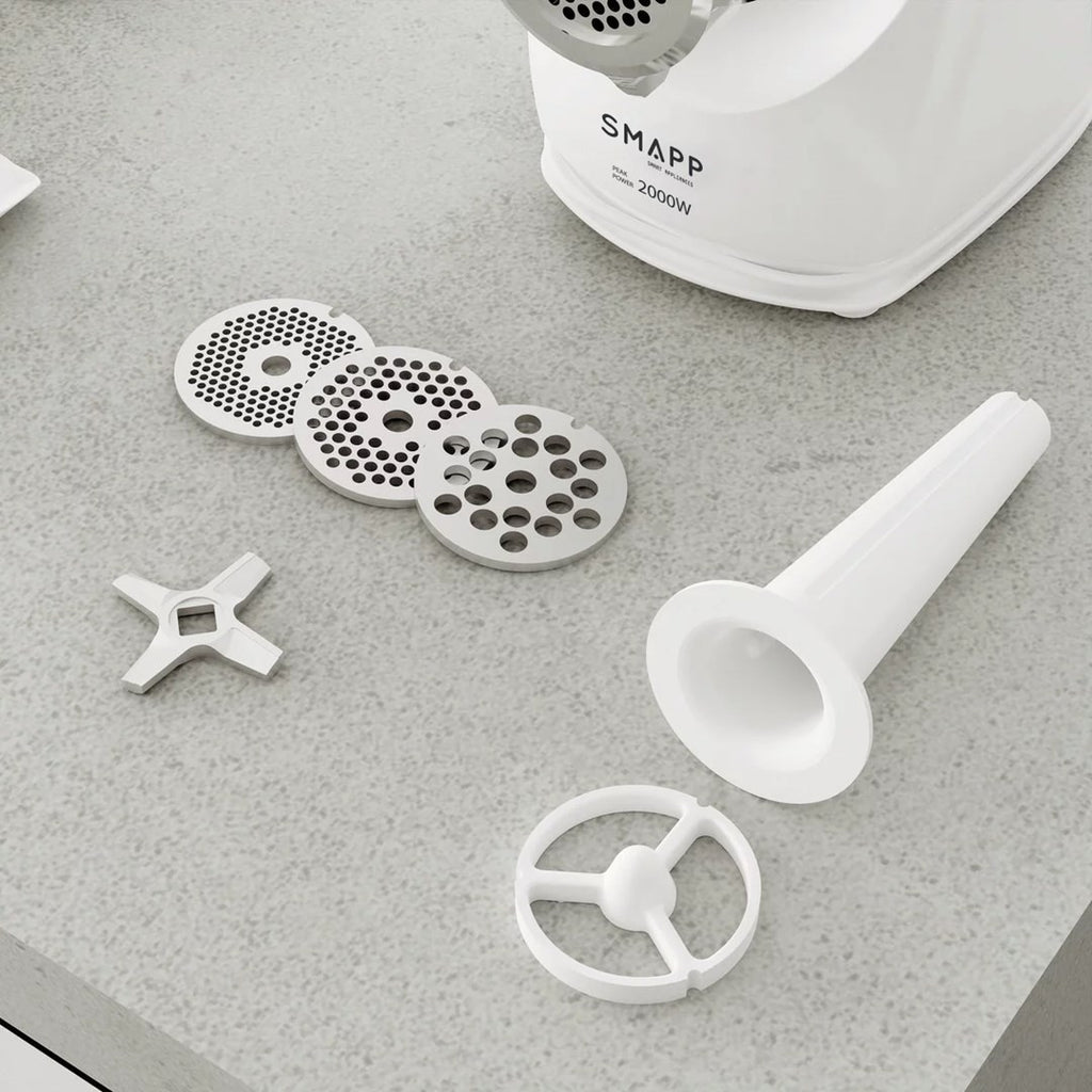 SMAPP Mincer 2000W Slicer White Size 8