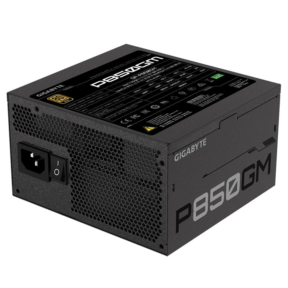 Gigabyte P850GM 850W Power Supply Unit 20+4 pin ATX Black