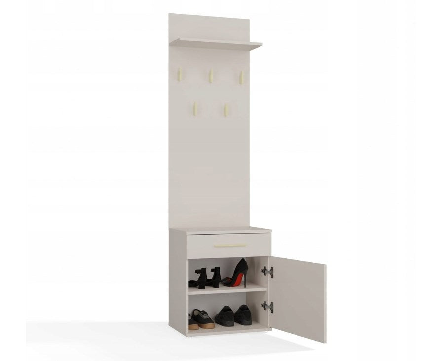 Veiak DUO Coat Hanger, Cashmere Color, 57x35x124cm