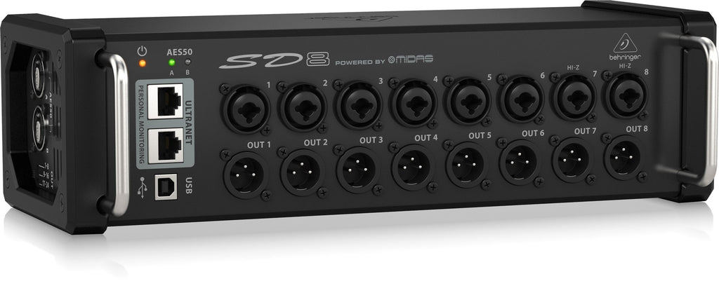 Behringer SD8 Stage Box - Professional Audio Interface