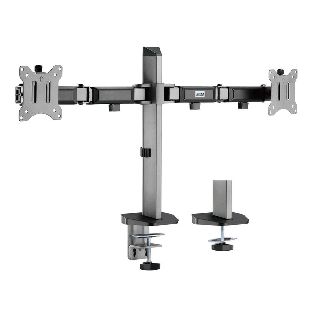 Built-in Bracket for Two Deluxe Ergo Office Monitors 17-32 inch Max 9 kg ER-449