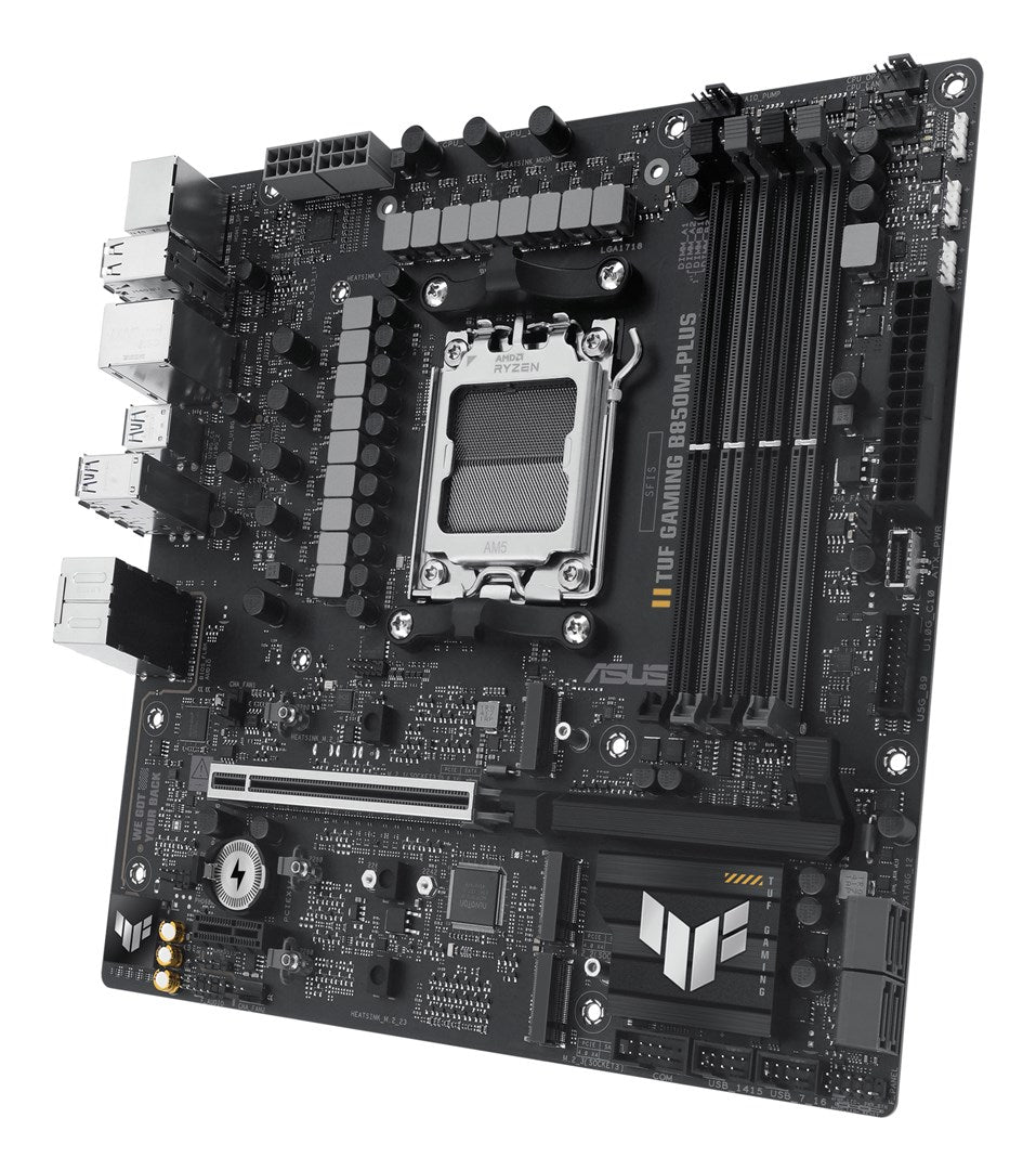 ASUS TUF GAMING B850M-PLUS Motherboard - AMD B850 - AM5 micro ATX