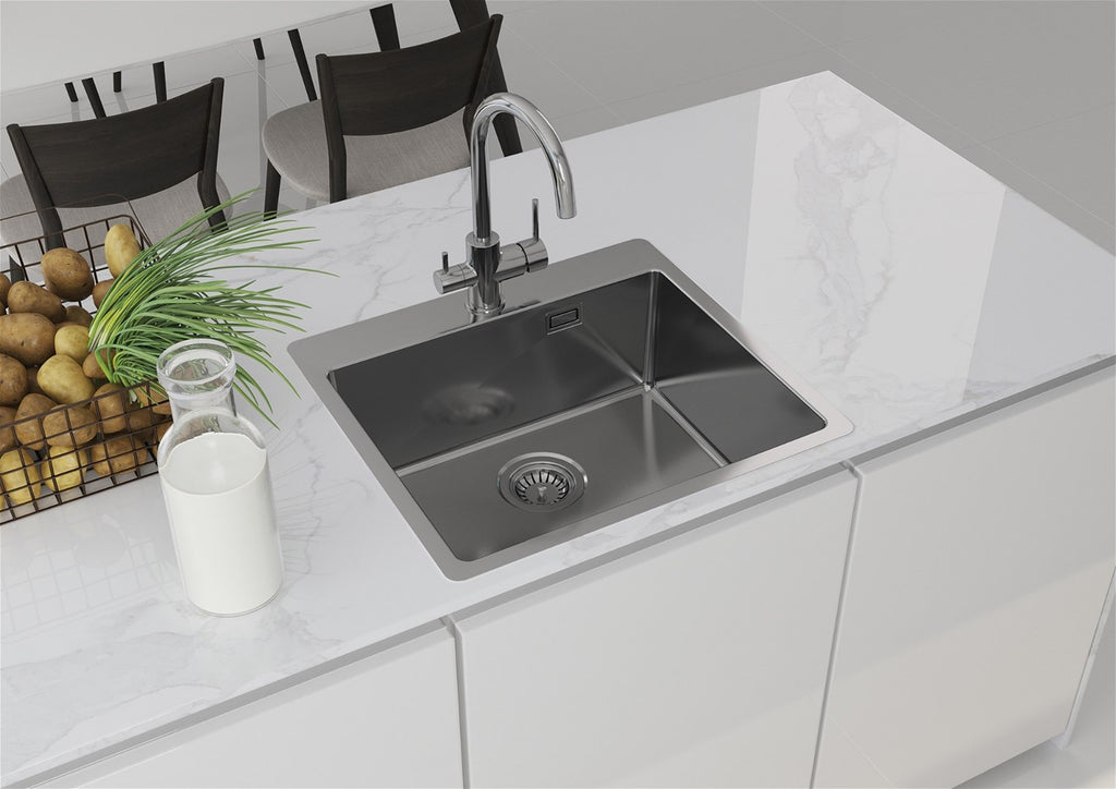 1-bowl steel sink