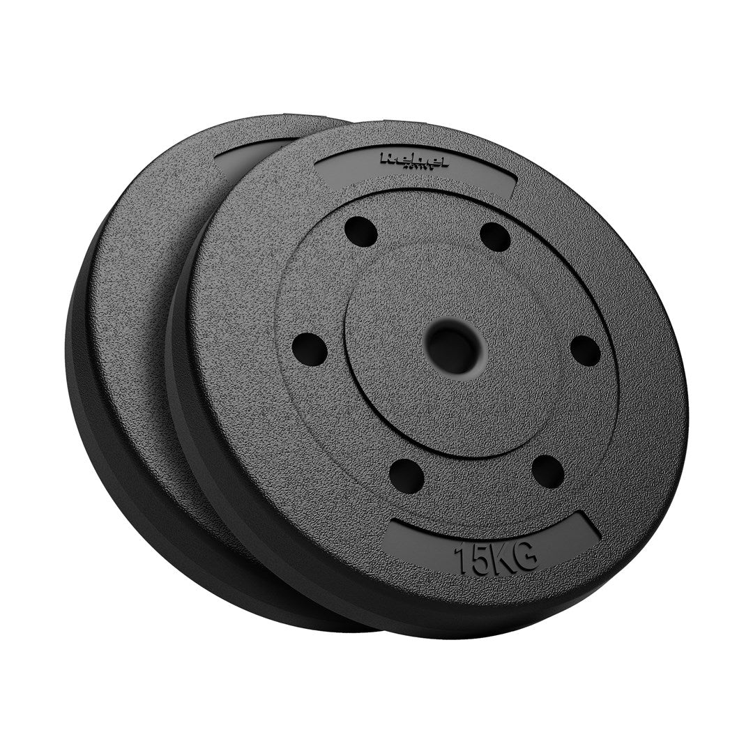 Rebel Bitumen Weight Set 2x15kg 30500 g 385 mm x 385 mm x 155 mm Model RBA-2104