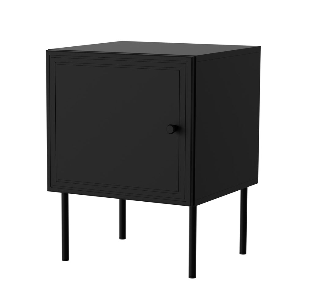 Cama PALAZZO BIS Bedside Table 2 pcs. 45x39xH59 Matt Black
