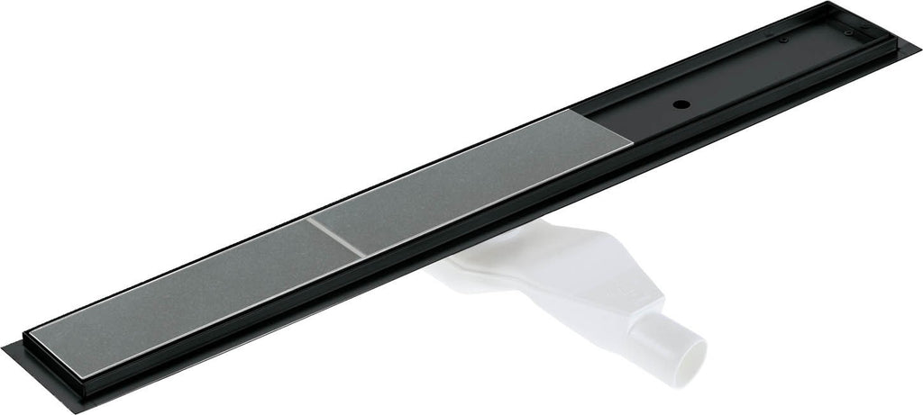 Deante Linear Drain 70cm Reversible Nero Stainless Steel