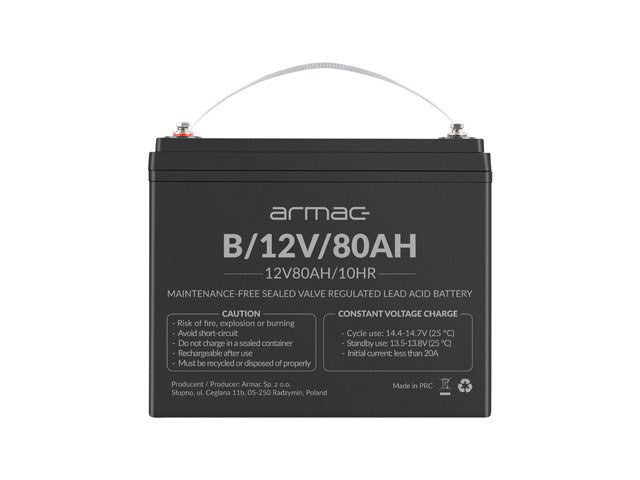 Armac Universal Gel Battery 12V 80Ah | B/12V/80AH