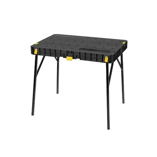 Stanley Essential Portable Fold Up Workbench - Compact Design - 320 kg Max Load STST83492-1