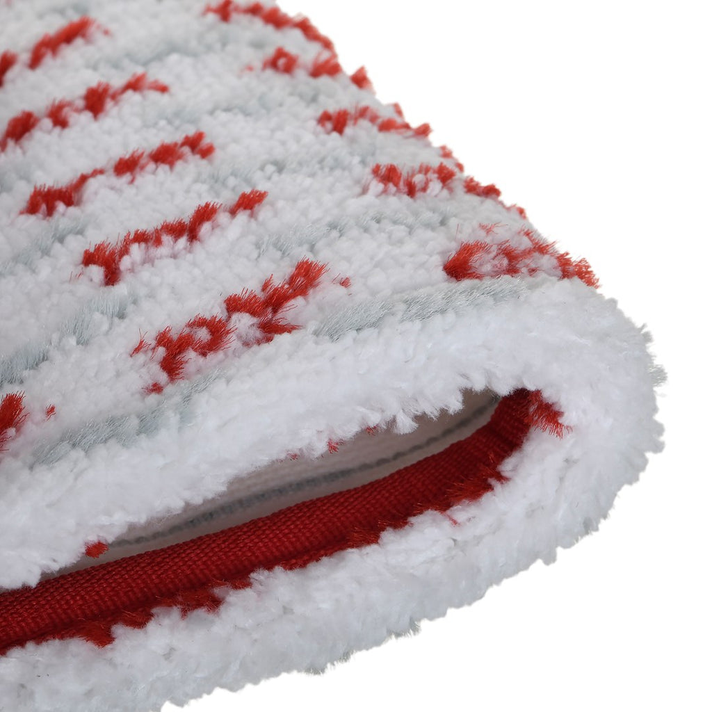 Vileda Mop Accessory, Mop Cover, Red - White, 155747