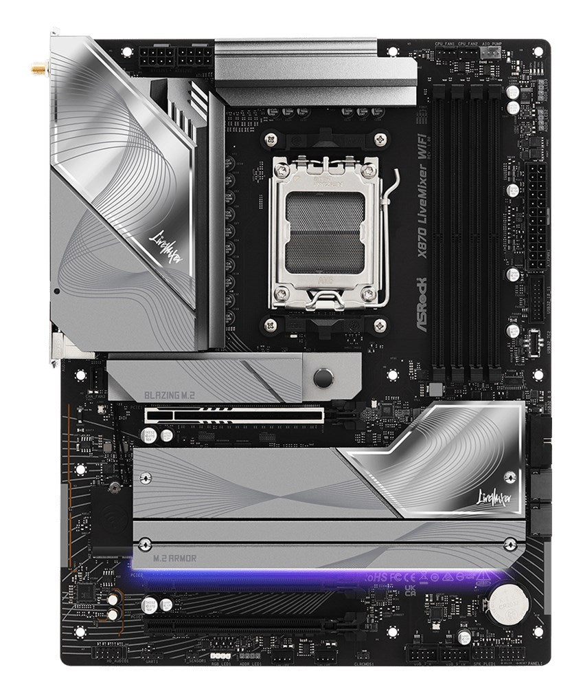 Asrock Motherboard for AMD Socket AM5 Ryzen 9000,8000, 7000 Series