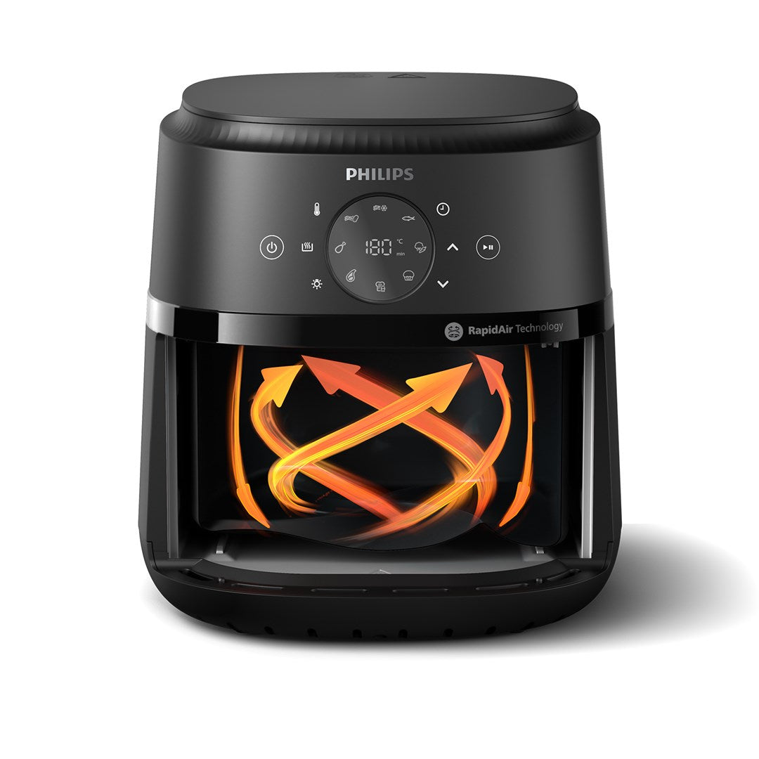 Philips Hot Air Fryer 4.2L 1500W Black Silver