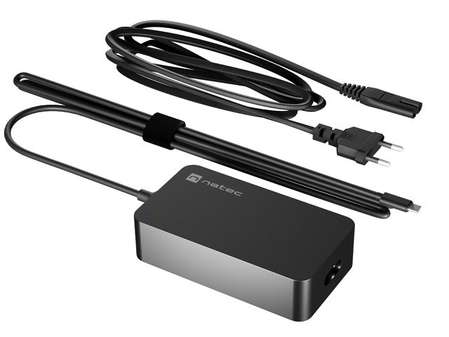 NATEC Power Supply Charger USB-C 65W 110-240V NZU-2361