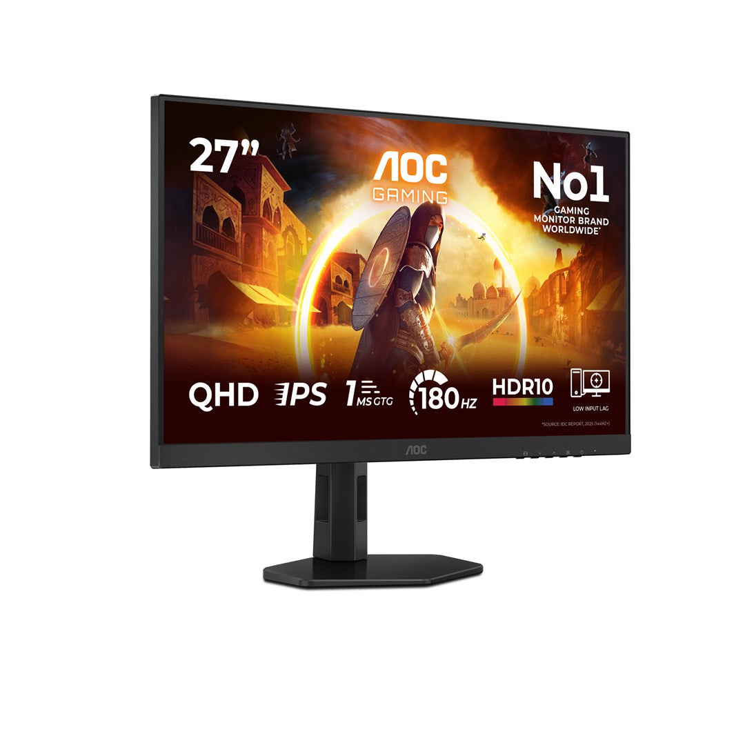 AOC G4 Q27G4XF computer monitor 68.6 cm (27 ) 2560 x 1440 pixels Quad HD LED Black  Grey