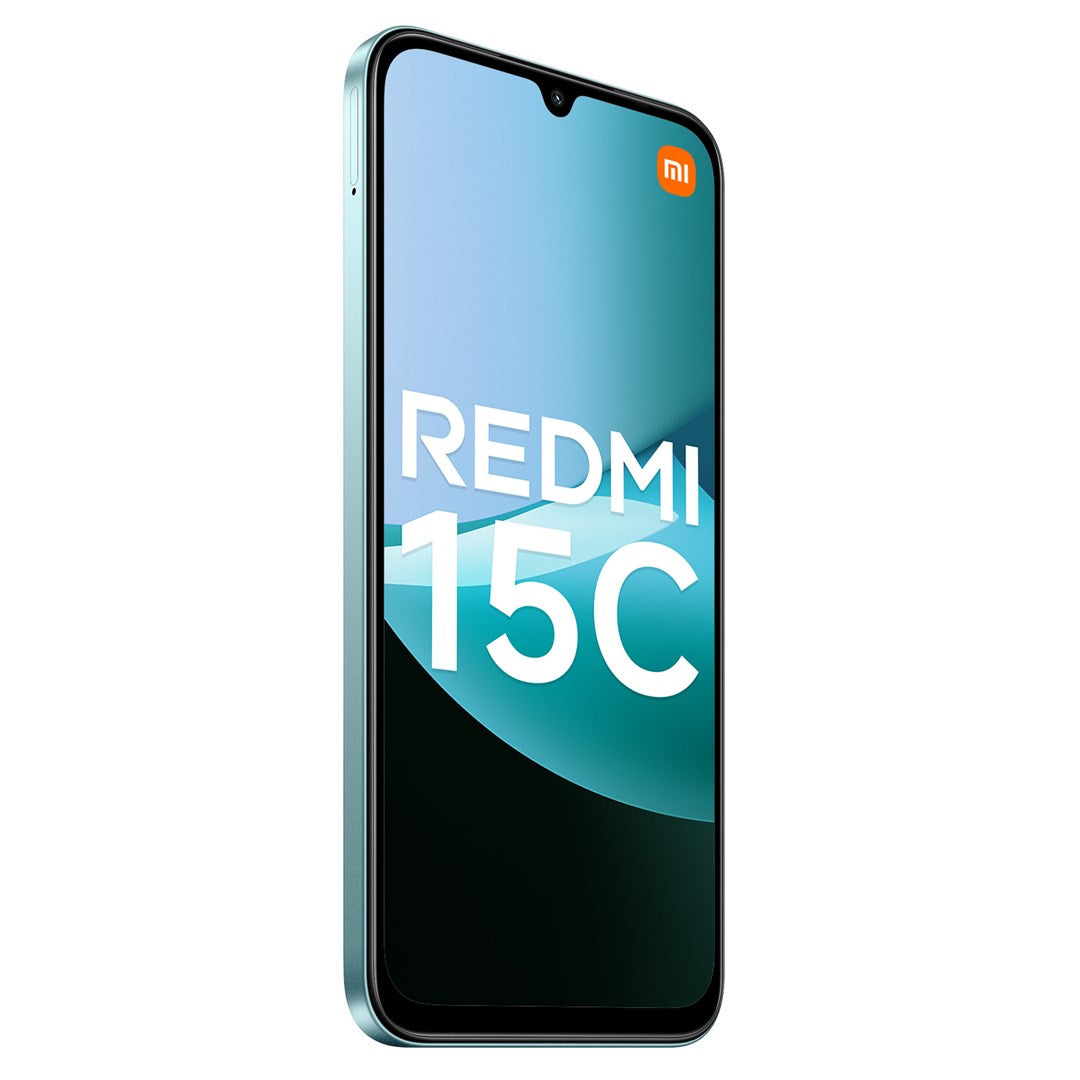 Xiaomi Redmi 15C 4 G Dual SIM Smartphone - 4GB RAM, 128GB - Mint Green MZB0LCFEU