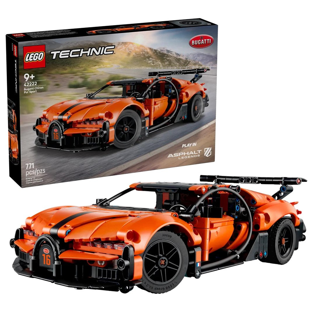 LEGO TECHNIC Bugatti Chiron Pur Sport Hyper Car 42222