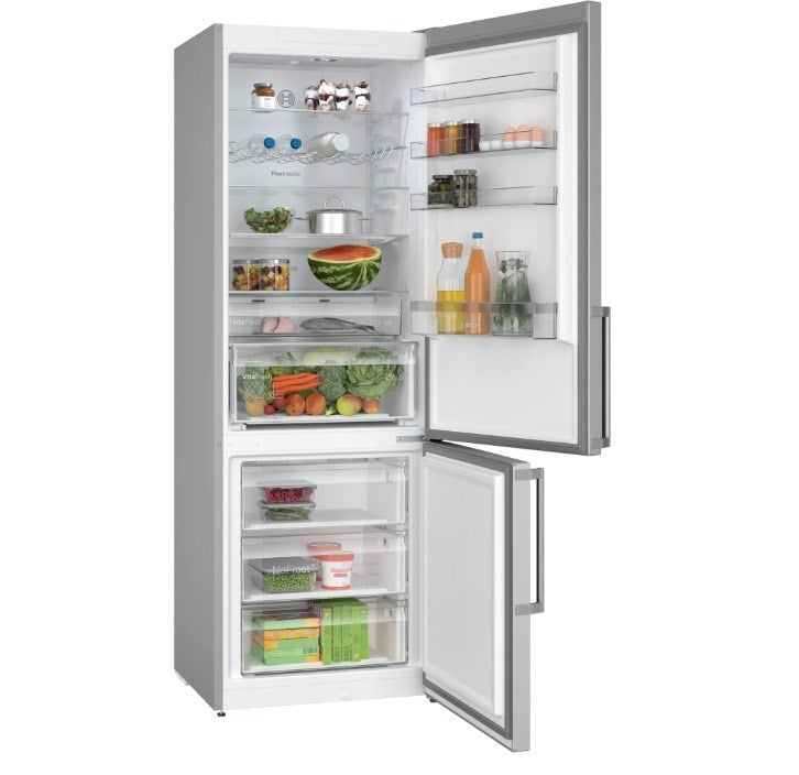 Bosch Series 4 KGN497ICT Refrigerator-Freezer Combination 440 l C Stainless Steel