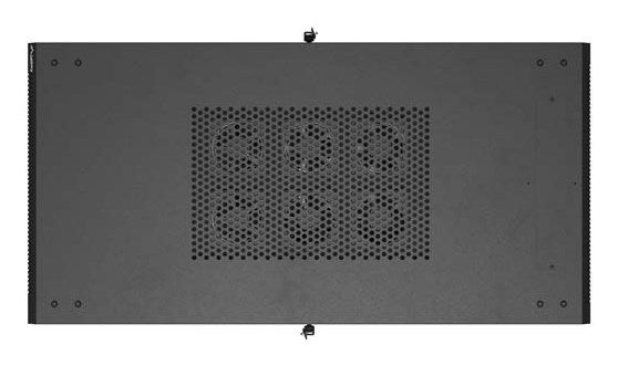 Lanberg Freestanding Rack Cabinet 22U Black FF01-6222-23B - 800 kg Capacity, Active Cooling, Key Lock