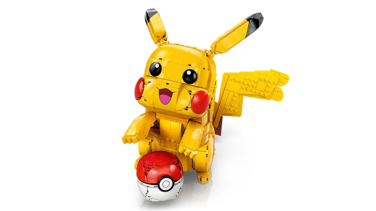 LEGO POKÉMON Pikachu and Pokéball Building Set 2050 Elements Ages 18+ Model 72152