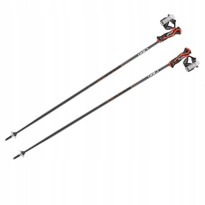 LEKI STICKS 3D AIRFOIL Black/Red 120 cm