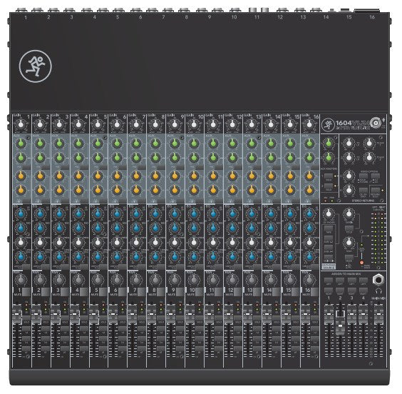 MACKIE Audio Mixer 16 Channels 20-20000 Hz 50W 2786874