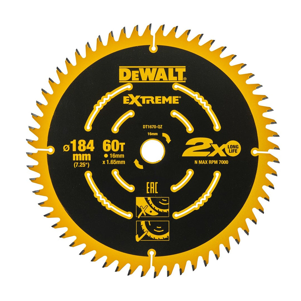 DeWalt Elite CSB Chainring BD-DT1670 184 mm x 16 mm 60T