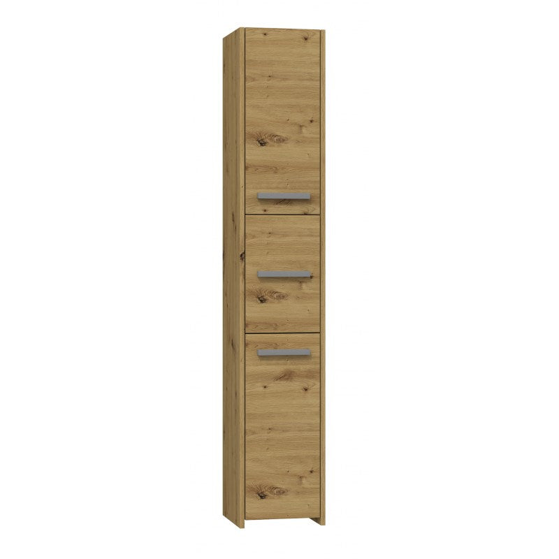 Topeshop S33 ARTISAN Bathroom Storage Cabinet Oak