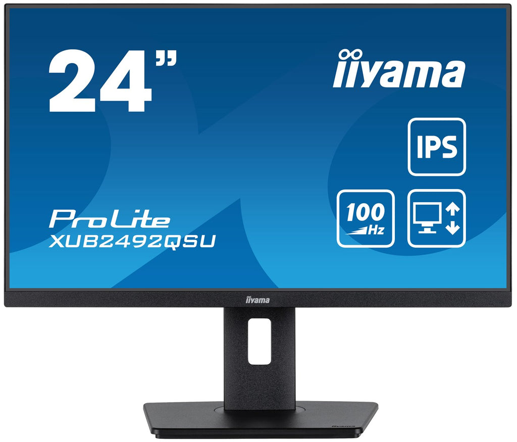iiyama ProLite XUB2492QSU-B1 Monitor 23.8" 2560 x 1440 Quad HD LED Black